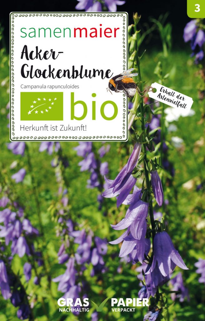 BIO Wildblumensamen Wildblume Acker-Glockenblume AT-BIO-902