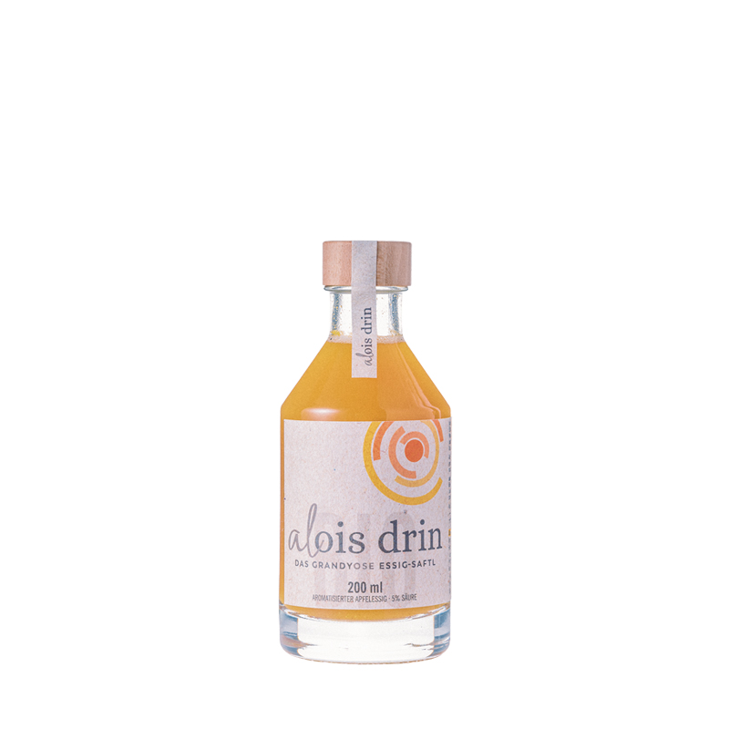 alois drin - Das Grandyose Essig-Saftl, 200ml Flasche