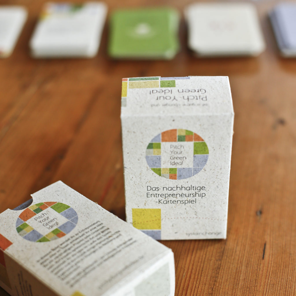 Pitch Your Green Idea! - Das nachhaltige Entrepreneurship-Kartenspiel