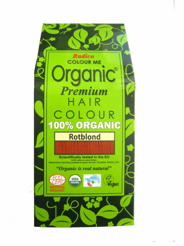 Radico - Organische Pflanzenhaarfarbe Rotblond 100 g Pulver