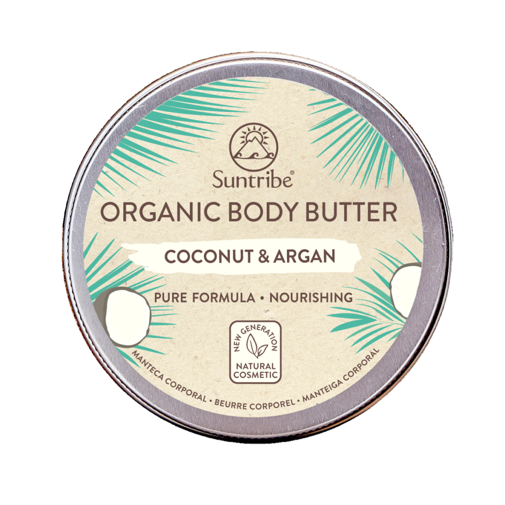 Suntribe Bio-Körperbutter Kokos & Argan (150 ml)